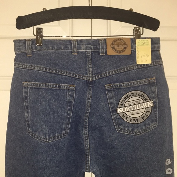 Vintage Northern Reflections Ladies Mom Denim Jeans Size 15/16 - Picture 2 of 14